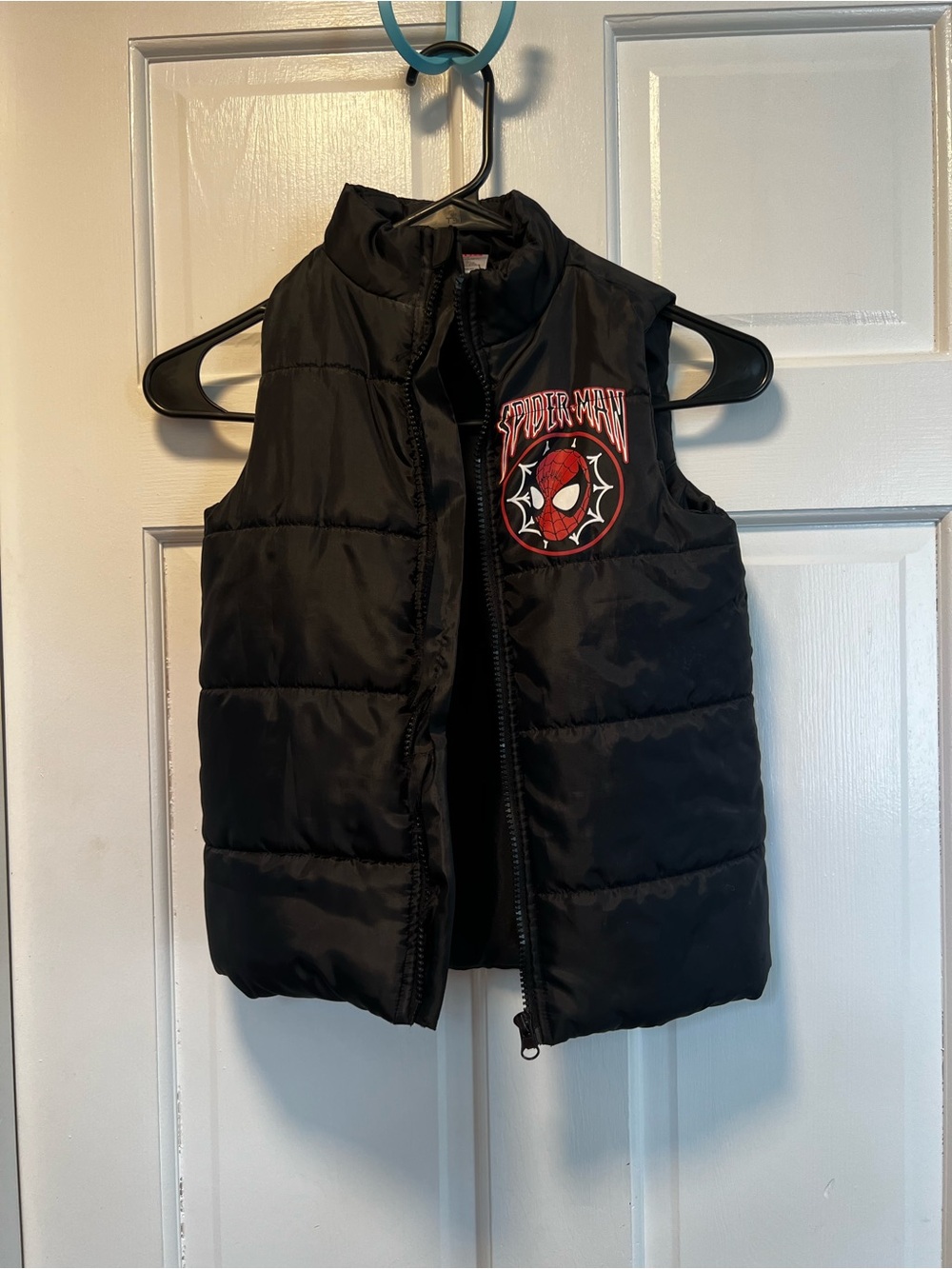 Marvel Men’s Black Puffer Jacket